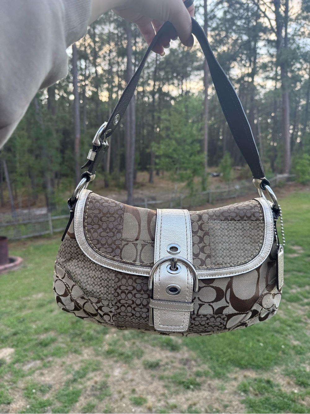 Coach Soho Signature Patchwork Hobo Bag